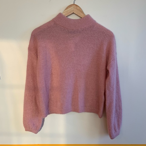 Banana Republic relaxed balloon sleeve sweater . - Picture 2 of 5